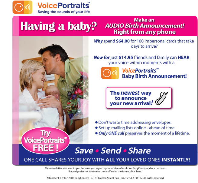 Email Ad Campaign #1