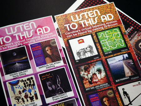 listen to magazine ads